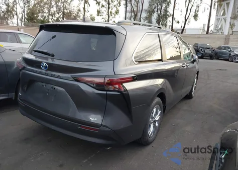 2025 Toyota Sienna Xle from USA, damaged, VIN 5TDJRKEC9SS284205